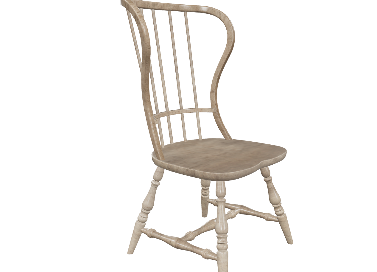 Ciao Bella Spindle Back Side Chair - 2 per carton/price ea